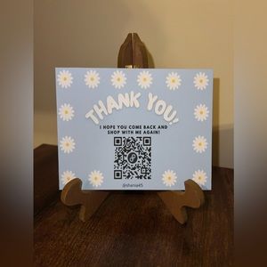 Daisy Thank You Cards, Custom Cards